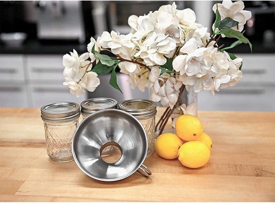 Heavy-Duty 18/10 Stainless Steel Funnel - Ideal for Canning & Preserving Item image 7