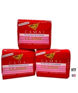 CAMAY Classic Bar SOAP 9 bath bars x 4.4 oz Pink Bath Romantic Floral Scent - $48.62 CAD
