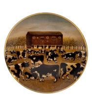 Franklin Mint The American Folk Art Collection HJ2787 Spring Pasture 8" - $13.86