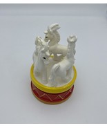 Ron Gordon Musical Carousel Circus Horses This Old Man Vintage Working  - $29.99