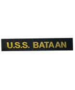 U.S.S.  Bataan - US Navy Cap Tally Ribbon Hat Band WW2 WWII - $19.99