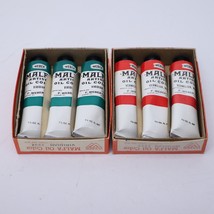 Vtg New Old Stock Artist Oil Color Paint Tubes Weber Malfa Bellini &amp; More Q - £68.41 GBP