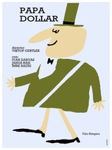 5165.Papa Dollar Hungarian film 18x24 Poster.Home interior design art.Of... - $28.00