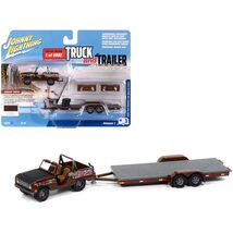 Johnny Lightning - 1966 Ford Bronco w/Open Trailer &amp; Tires (King of The ... - $466.05 MXN