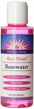 Heritage Store Body Oil, Rosewater, 4 Ounce - $12.36