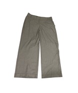 Lane Bryant The Allie Pant Women&#39;s 20L Wide Leg Gray Plaid Sexy Stretch ... - $673.38 MXN