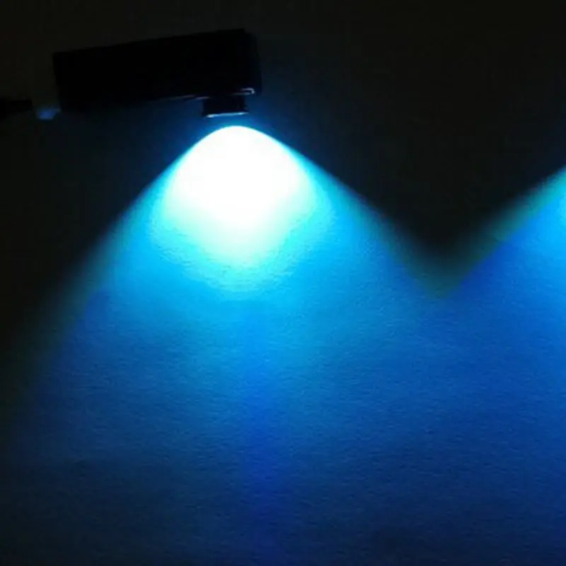 Car Interior Atmosphere Stripes Lamp Ambient Light Foot Light Decorative Ice B - £33.43 GBP
