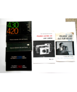 Vintage Polaroid Land Camera Manuals Lot of 7 - £11.59 GBP