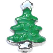 Christmas Tree Floating Locket Charm - £1.90 GBP