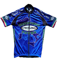 Mens Cycling Jersey Medium Hincapie Sportswear GF Tours Northern Italy - £11.52 GBP
