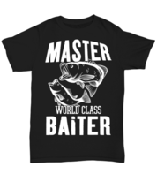 World Class Master Baiter, black Unisex Tee. Model 6400014  - £19.90 GBP