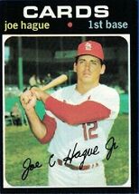 1971 Topps Joe Hague, Montreal Expos, Baseball Sports Card #96, a Christ... - $1.95