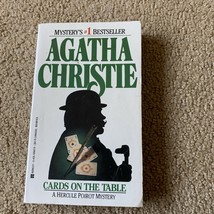AGATHA CHRISTIE - CARDS ON THE TABLE - Paperback Poirot Mystery - £7.69 GBP