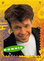 1990 Topps New Kids On The Block Sticker #13 Donnie Wahlberg  - £0.69 GBP