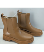 A.NEW DAY Belle Boots Women&#39;s Memory Foam Size 9 Ankle Boots - Light Brown - $599.45 MXN