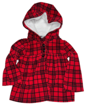 Baby Girl 12 month Jacket Hood Carters Fleece - $1.97