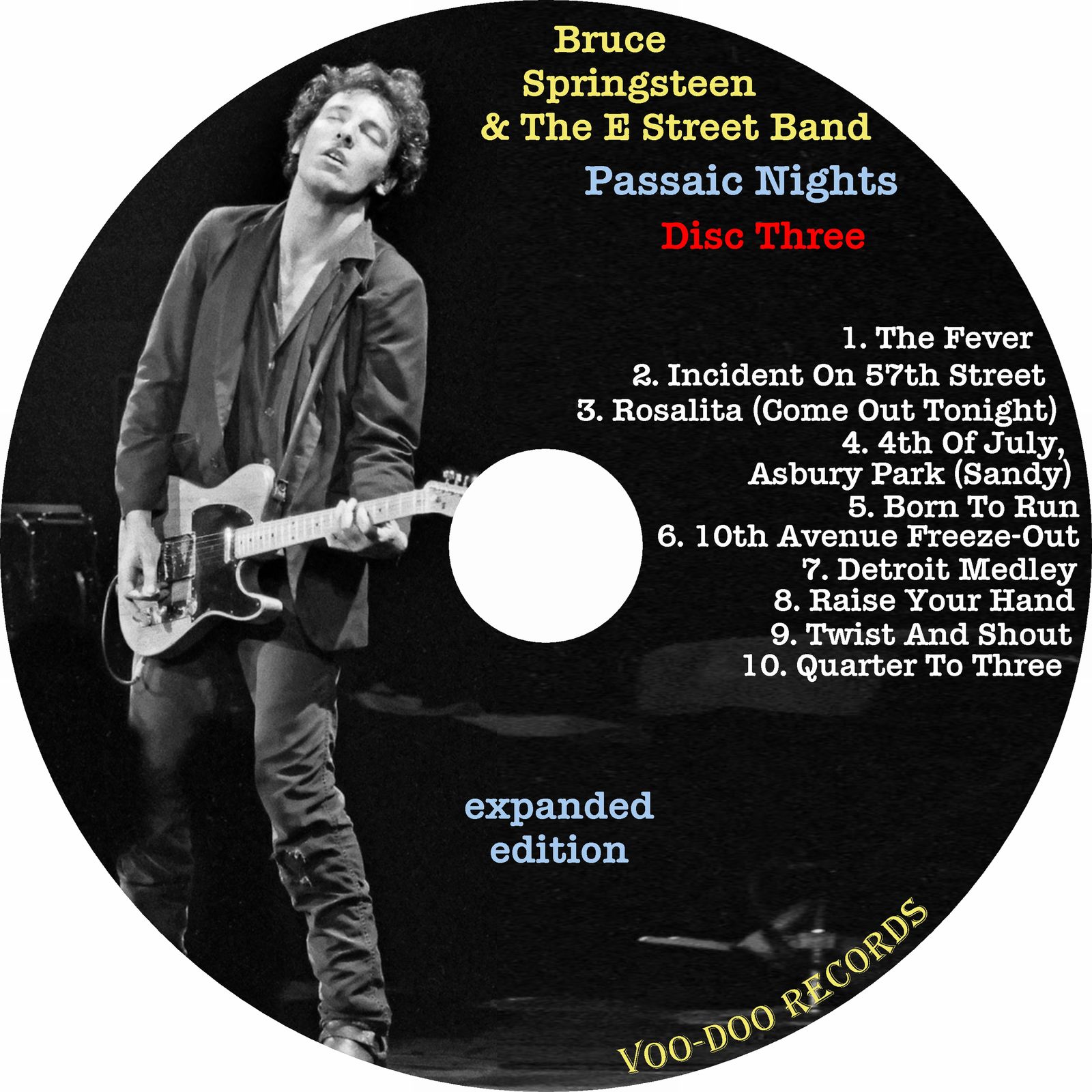 Bruce Springsteen - Passaic Nights 3-CD Live Capitol Theater Piece De Resistance Item image 7
