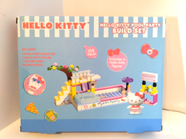Hello Kitty Pool Party Build Set 114 Piece - Includes Cute Kawaii Figure! SEALED - £17.39 GBP