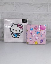 HELLO KITTY &amp; Friends Luncheon &amp; Beverage Napkins Polka Dot Pink Lot of 2 NIP - $19.79