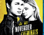 November Criminals Blu-ray | Ansel Elgort, Chloe Moretz | Region Free - £14.93 GBP