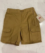 LEVI&#39;S Boys Solid Six Pocket Flat Front Cargo Shorts *Choose Size/Color*... - $22.00