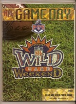 1997 NFL Playoffs Wild Card GameDay program Minnesota Vikings @ New York Giants - £34.01 GBP