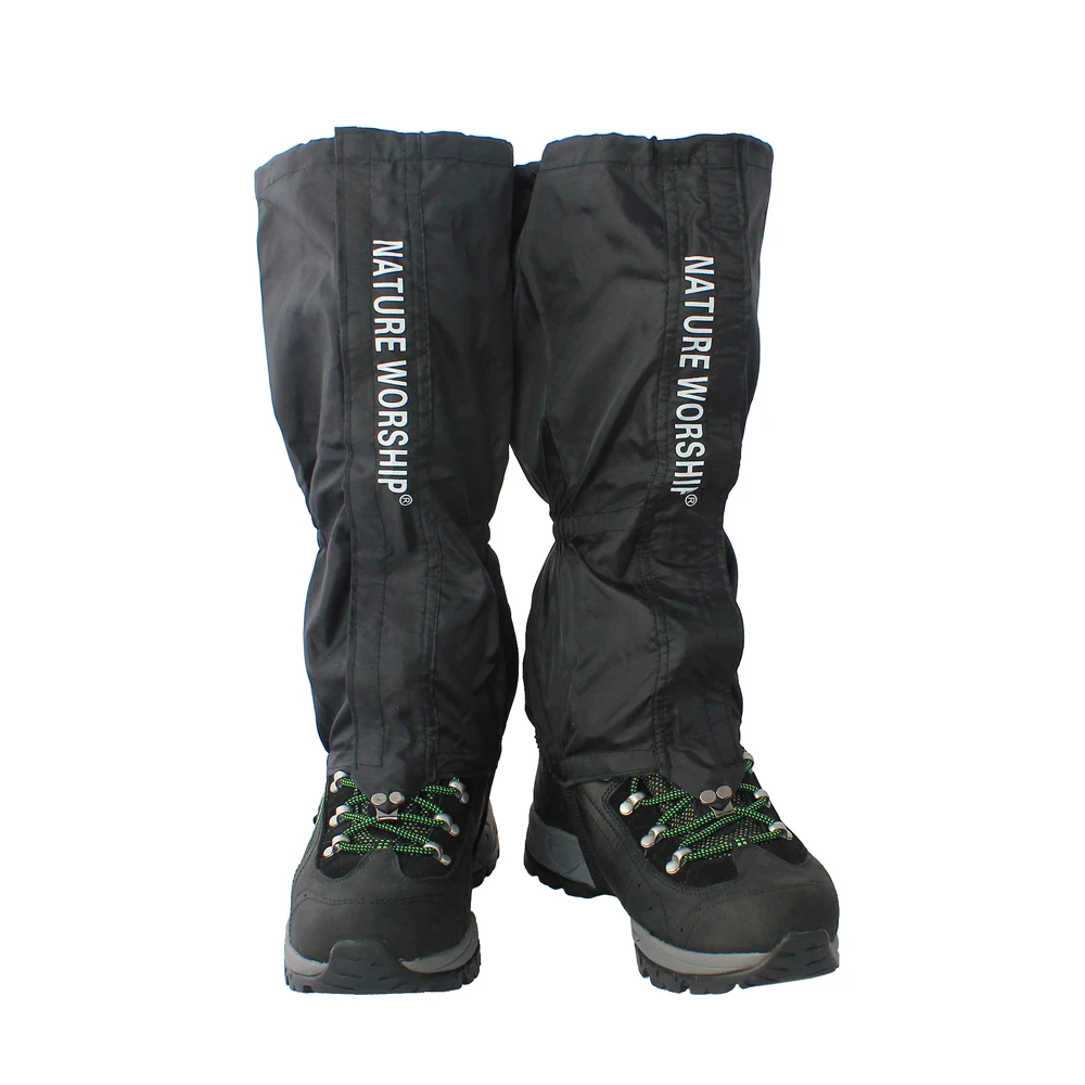 Nature Worship Outdoor 1 Pair Waterproof Windproof Snow Legging Gaiters Ski Gait - £39.35 GBP