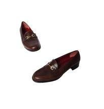 Vintage Salvatore Ferragamo women Horsebit loafer Flat Shoes 9 - £74.38 GBP