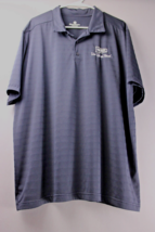 Holloway Polo Shirt Mens size XL black Short sleeve  Herrs logo Collar - $7.60