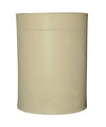 Shwaan Cylindrical Leather Round Trash Can, Harness Leather Office,Home ... - £123.86 GBP