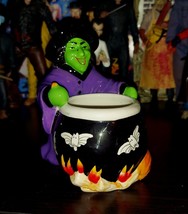 Witch&#39;s Brew Candle Holder Claire Burke Halloween Hocus Pocus Magic witch - £14.09 GBP