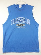 Vintage Alstyle Hawaii Aloha State Blue Tank Top Muscle Shirt XL - £12.01 GBP