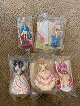 Vintage 1992 Barbie McDonalds Happy Meal Toys Set of 5 UNOPENED PACKAGES - style - £15.17 GBP