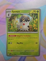 Pokemon TCG Scarlet &amp; Violet | Spewpa 009/198 Common - £0.76 GBP