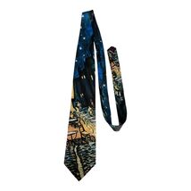 Ralph Marlin Van Gogh “A Sidewalk Cafe at Night” Tie 1993 Made in USA 3.75” - €14,68 EUR