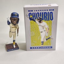 Jackson Chourio Milwaukee Brewers Rookie Bobblehead 9/8/2024 SGA MLB Bas... - $49.45