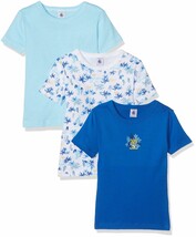 Petit Bateau Boys Polo Shirts Short Sleeves 3 Pack Style 23820 Size 2-12 (Size 3 - £35.17 GBP