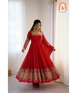 &quot;Elegant Embroidered Sequence Designer Anarkali Three Piece Set - €48,16 EUR