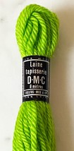 DMC Laine Tapisserie France 100% Wool Tapestry Yarn - 1 Skein Bright Green #7342 - £1.48 GBP