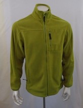 Retreat Green Long Sleeve Men&#39;s Mock Full Zip Fleece Jacket Size S/P - £10.89 GBP