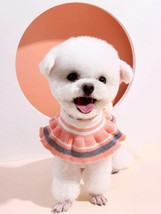 Shein Colorblock Ruffle Hem Dog Collar New - £9.43 GBP
