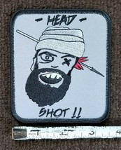 Sniper One Shot Head Shot Terrorist Hunting Club Morale Hook Back Patch - $7.04