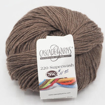 Cascade Yarn 220 Superwash Walnut Heather 862 - £8.74 GBP