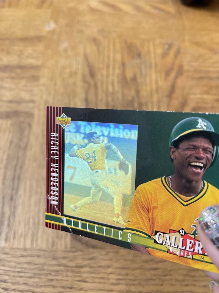 1993 UD Richey Henderson Card #29 Item image 2