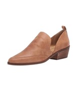 Lucky Brand Womens 7.5 M Tan Hard Rock Leather Slip On Flat Loafers NIB HK6 - $909.46 MXN