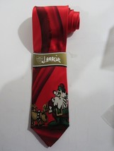 Jerry Garcia Neck Tie Collection 43 Merry Christmas Limited Edition Sant... - $39.99