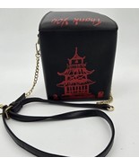 Chinese Takeout Box Purse Crossbody Thank You Bag Novelty Handbag Black - $316.87 MXN