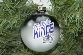 Los Angeles Kings NHL Hockey Sports Collector Series Glass Holiday Ornament - £7.49 GBP