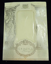 NEW Vintage Gracile Hosiery Control Top Size M Blanc White Lycra Sheer N... - $11.83