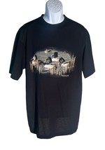 MAGELLAN Men&#39;s Short Sleeve Ducks T-Shirt Black XL - $7.91